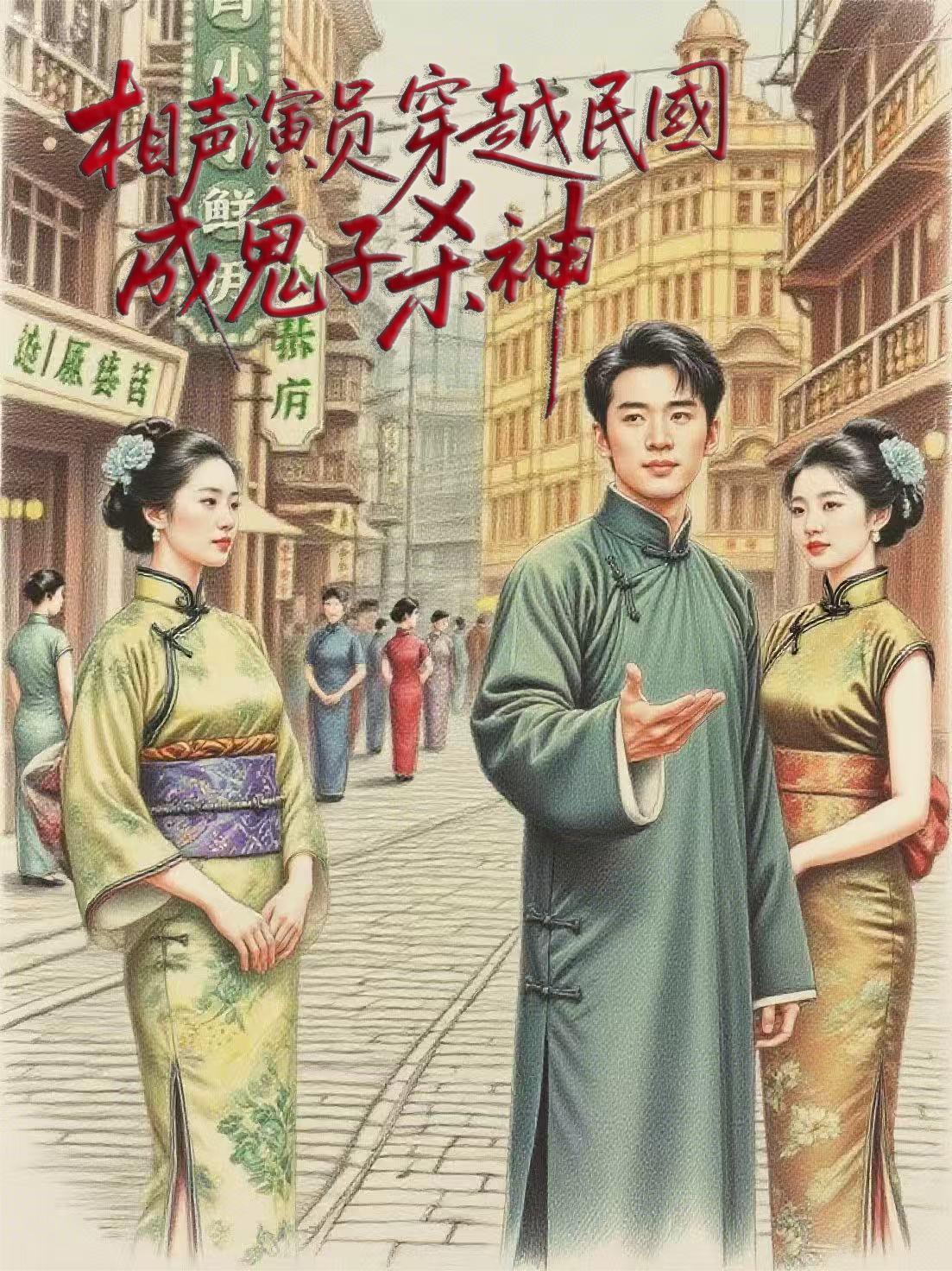 相声演员穿越民国成鬼子杀神封面