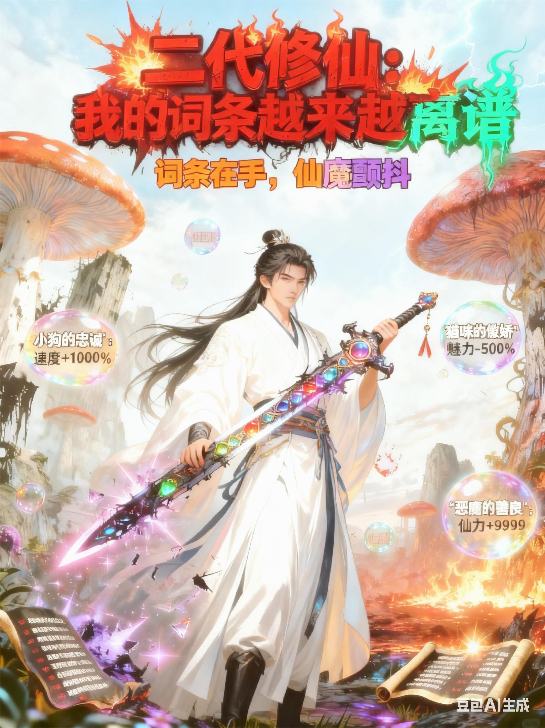 二代修仙：我的词条越来越离谱封面