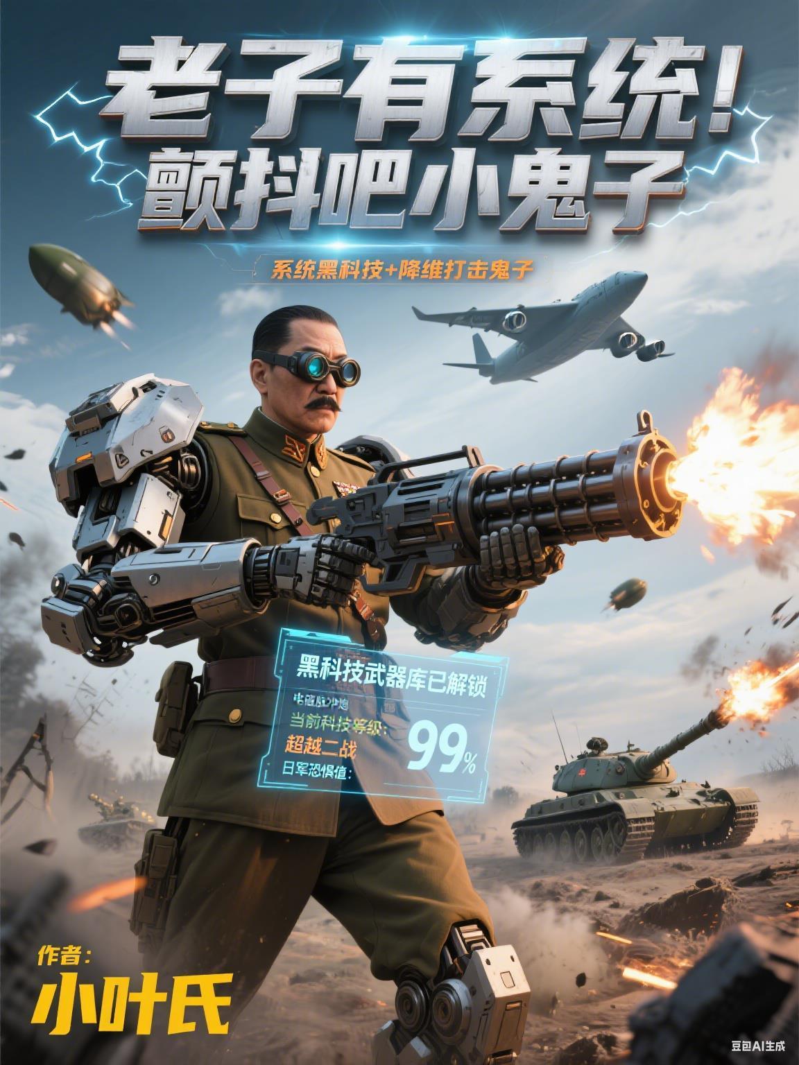 老子有系统，颤抖吧小鬼子封面