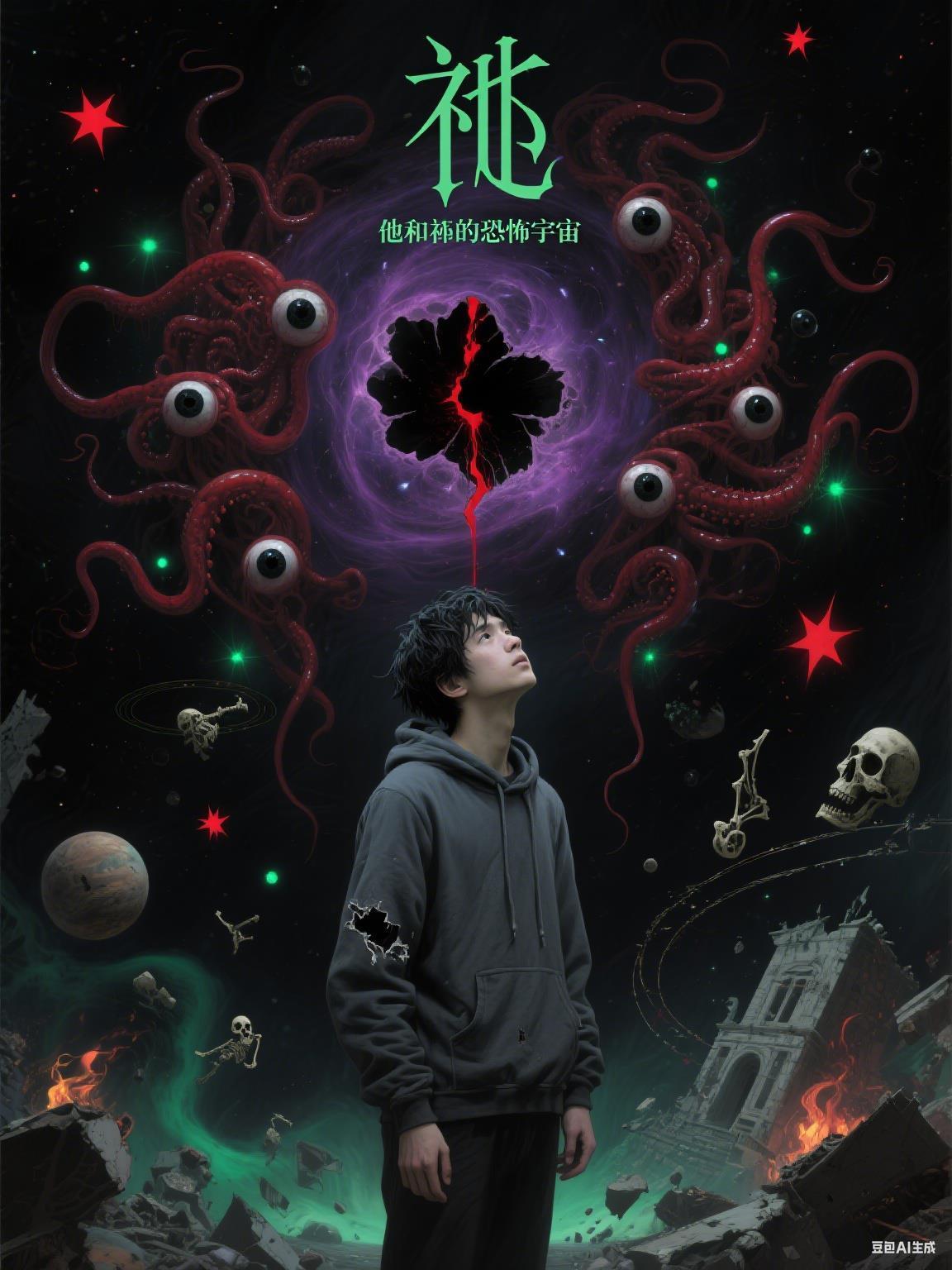 他和祂的恐怖宇宙封面