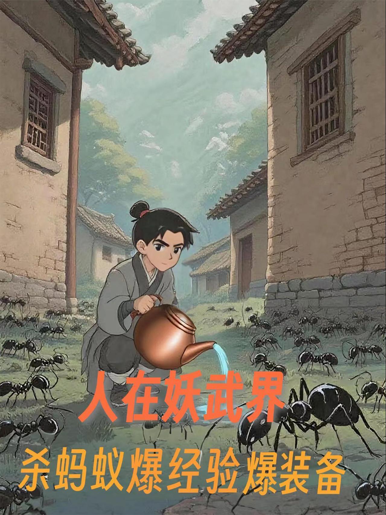 人在妖武界，杀蚂蚁爆经验爆装备封面