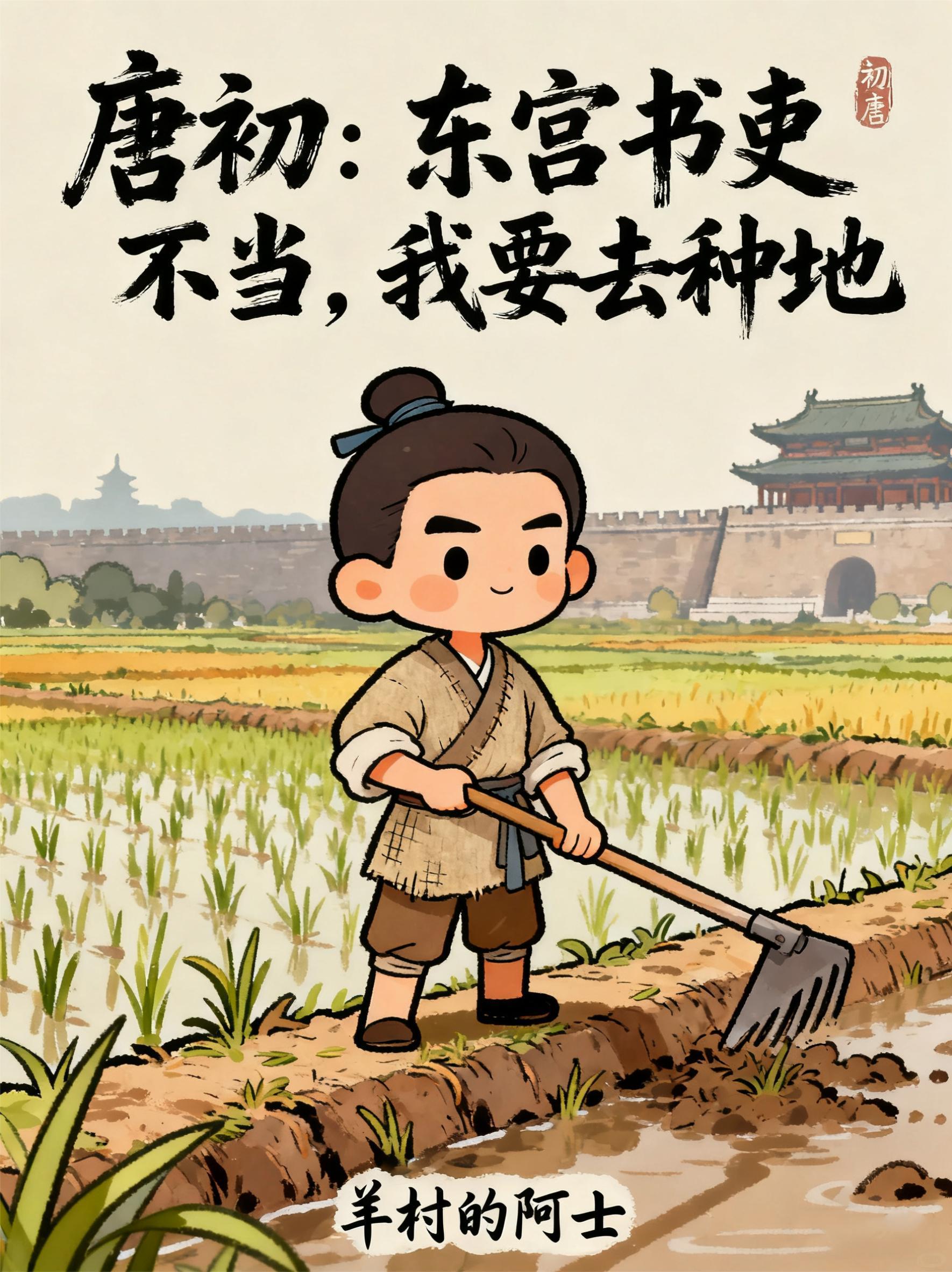 唐初：东宫书吏不当，我要去种地封面