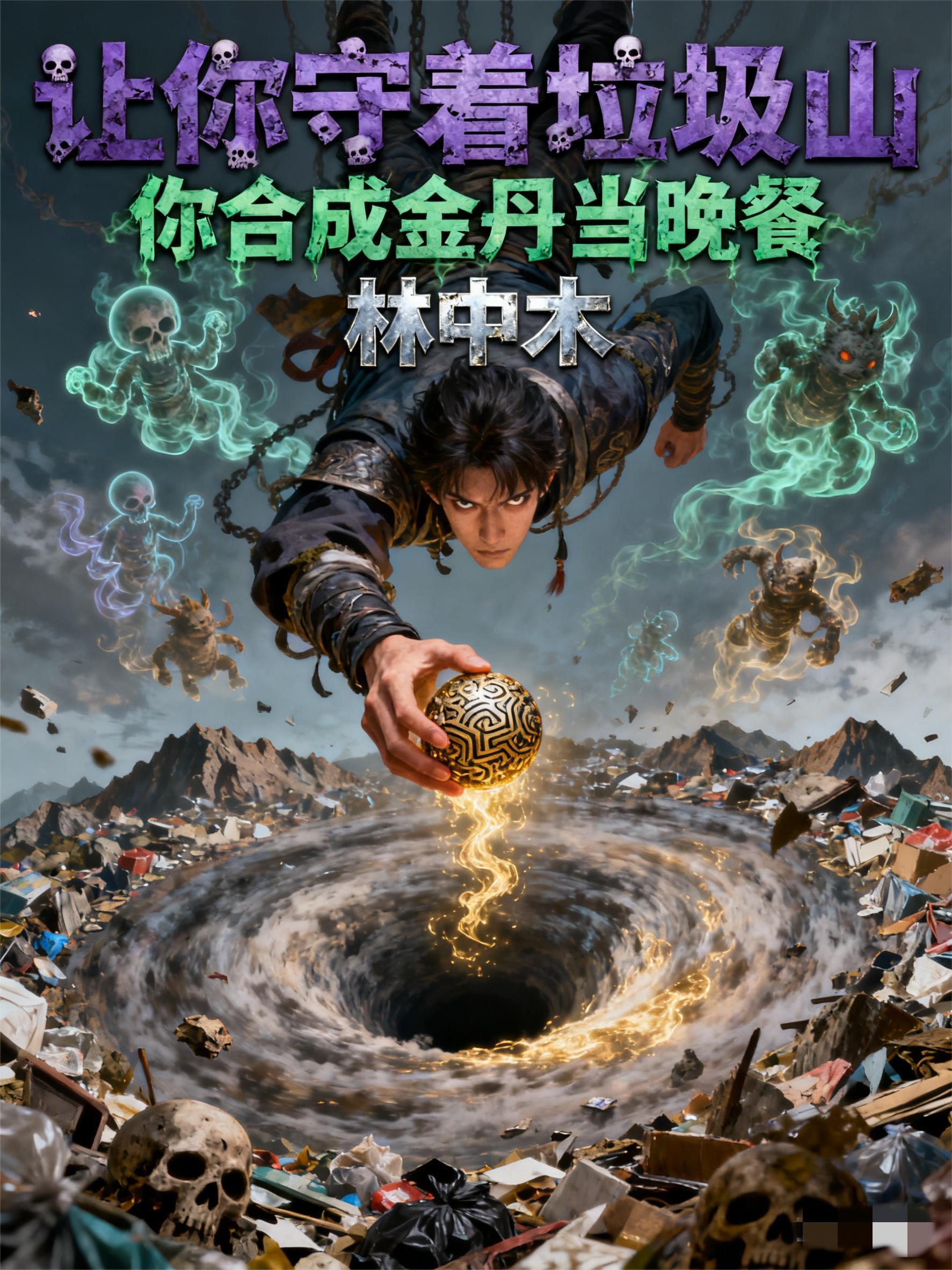 让你守着垃圾山你合成金丹当晚餐封面